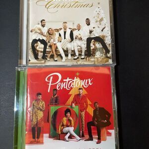 Pentatonix 2 Christmas/Holiday CDs Christmas Is Here & A Pentatonix Christmas